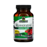 Ресвератрол, Resveratrol, Nature's Answer, 60 вегетарианских капсул 1