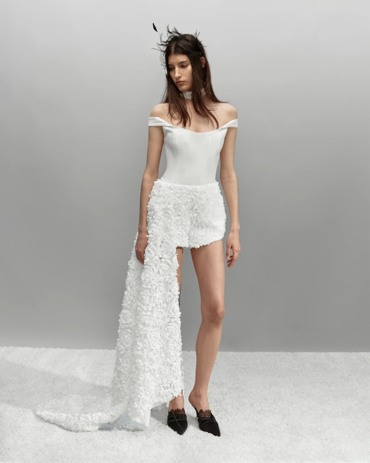 Шлейф Blossom, Белый