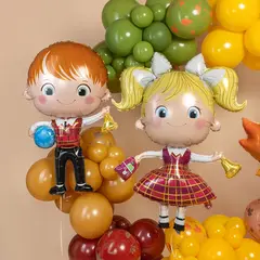 Фигура гелиевая Школьник Ученик Мальчик
