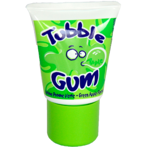 Жевачка в тюбике Tubble Gum Apple со вкусом яблока 35 гр