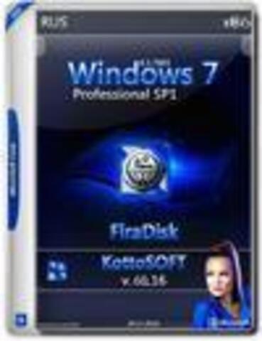 Windows 7 x86 Professional KottoSOFT v.60 [2016, RUS]