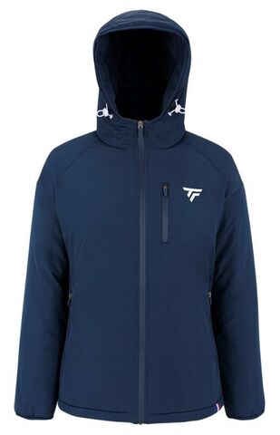 Женская теннисная куртка Tecnifibre Woman's Polar Winter Jacket 22 - marine