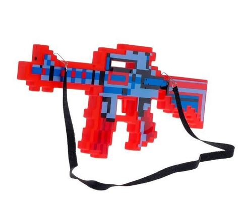 Майнкрафт игрушка пиксельный автомат с прицелом