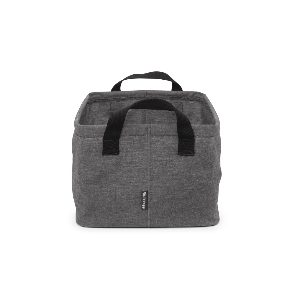 Складная корзина для белья (35 л), серо-черная, арт. 232701 - фото 2