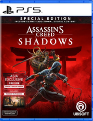 Assassin´s Creed: Shadows Special Edition (диск для PS5, интерфейс и субтитры на русском языке)