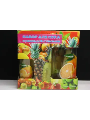 Набор Кувшин и 6 стаканов