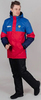 Удлиненная прогулочная куртка Nordski Casual True Blue/Red мужская