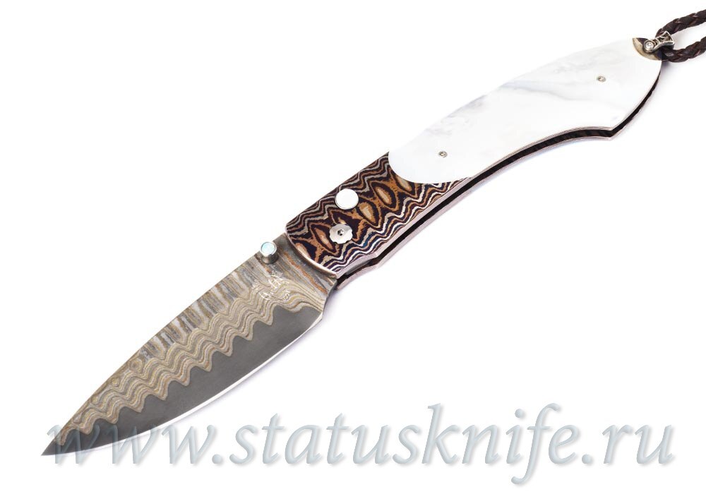 Нож William Henry Mokume & Pearl