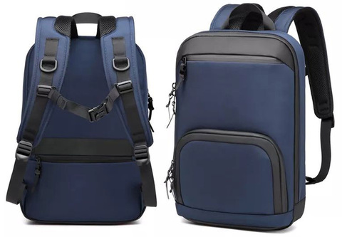 Картинка рюкзак городской Ozuko 9474 Blue - 2