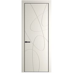 Межкомнатная дверь эмаль Profil Doors 6PA перламутр белый глухая