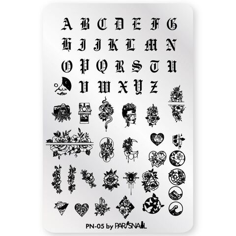 Пластина ParisNail PN-05