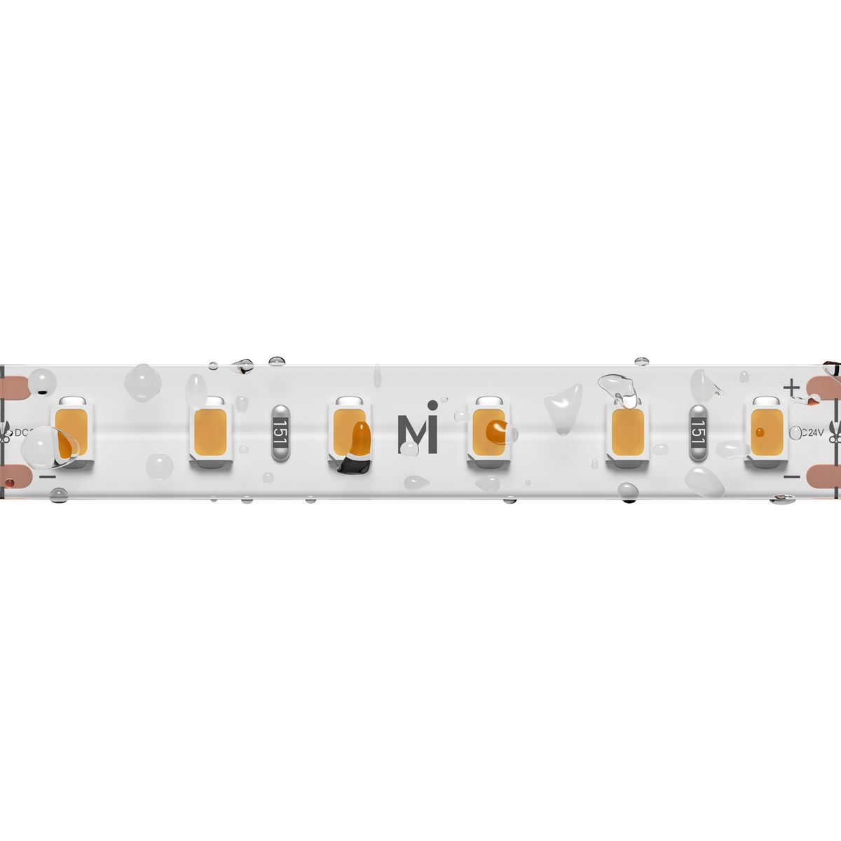 Светодиодная влагозащищенная лента Maytoni 9,6W/m 120LED/m 2835SMD теплый белый 5M 201045