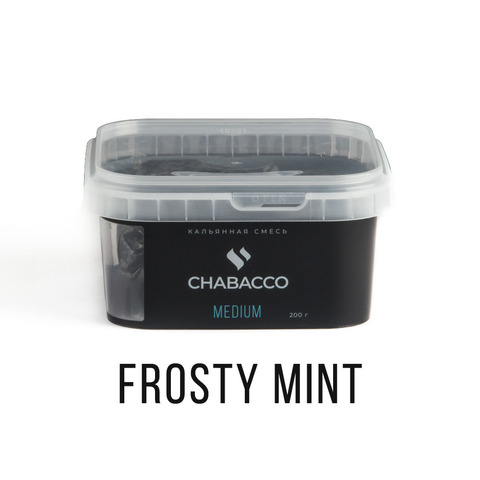 Кальянная смесь Chabacco - Frosty mint (Морозная мята) 200 г