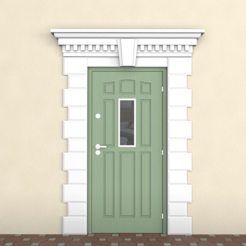 Декорирование межкомнатных дверей