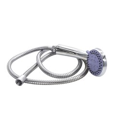 67-0-743 Смеситель латунный однор. для ванны, РК, лейка, шланг,настенный, керам.карт.40мм (РемоКолор)