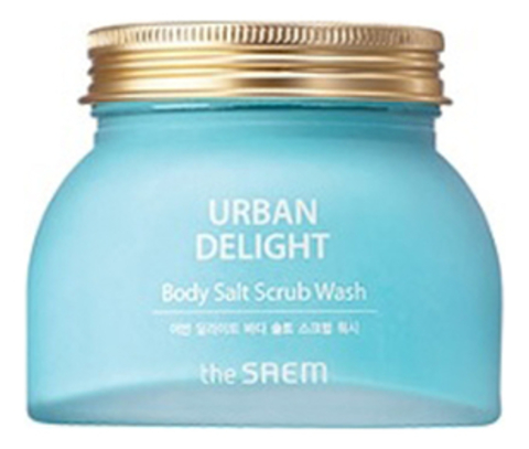 СМ URBAN DELIGHT Скраб для тела с морской солью URBAN DELIGHT Body Salt Scrub Wash 320g