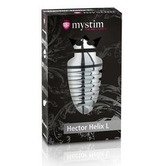 Анальный плаг для электростимуляции Hector Helix Buttplug L - 11,5 см. - 