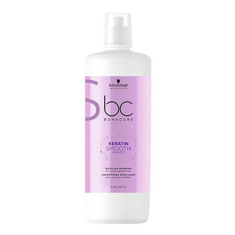 Мицеллярный шампунь-контроль гладкости Schwarzkopf BC Keratin Smooth Perfect Micellar Shampoo