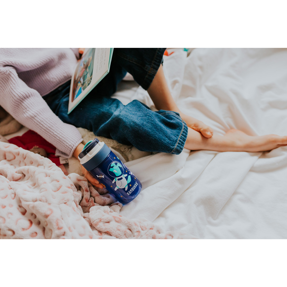 Бутылка для воды Kambukka Lagoon Kids (400 мл), Инопланетяне, арт. 11-04041 - фото 8