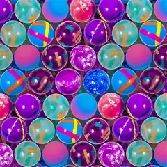 Мячи-прыгуны 32 мм «Лиловый шар» 100 шт