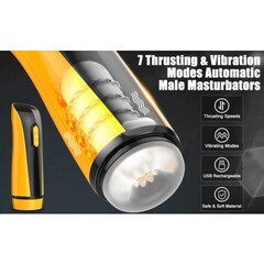 Автоматический мастурбатор JIUAI с мощной вибрацией