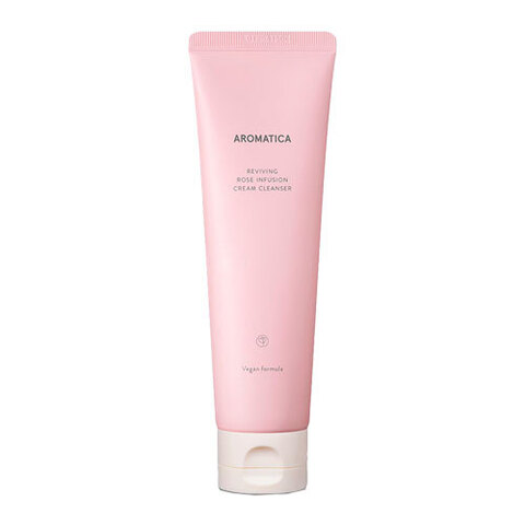 Aromatica Reviving Rose Infusion Cream Cleanser - Пенка кремовая с экстрактом розы