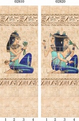 Панель ПВХ фотопечать 3D Panda Египет 2700х250 мм