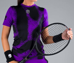 Женская теннисная футболка Hydrogen Spray Tech Tee Woman - purple