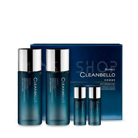 Deoproce Homme Набор для лица уходовый мужской антивозрастной Deoproce Cleanbello Homme Anti-Wrinkle Set