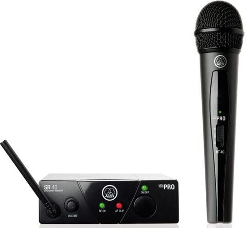 AKG WMS40 Mini Vocal Set Band US45B (661.100) вокальная радиосистема с ручным передатчиком и капсюлем D88