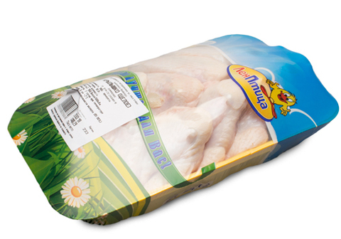 Крыло куриное охлажденное "ЛенПтица"~1кг