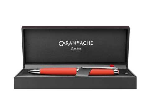 Ручка шариковая Caran d’Ache Leman Coral Matte (4789.061)