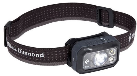 Картинка фонарь налобный Black Diamond Storm 400 Graphite - 1