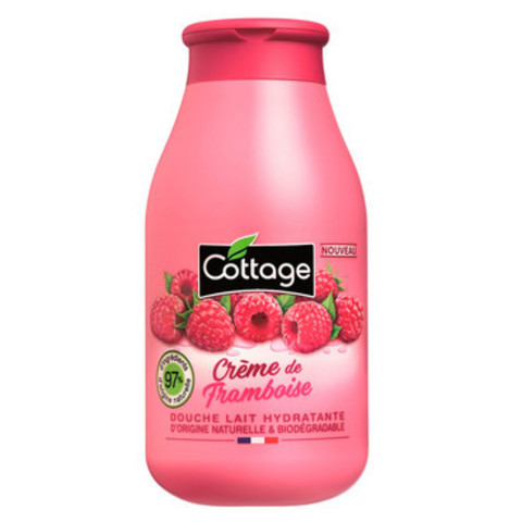 Cottage Creme de Framboise Молочко для душа увлажняющее Малина со сливками 250 мл