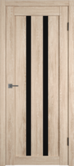 Дверь Atum 2 / Sand Vellum / Black Gloss / Владимирские двери