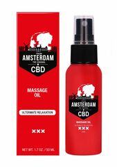 Стимулирующее массажное масло CBD from Amsterdam Massage Oil - 50 мл. - 