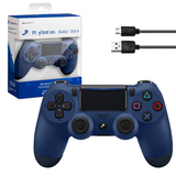 Джойстик беспроводной Dualshock 4 для PlayStation4 (Темно-синий)