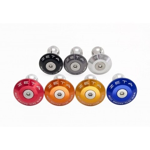 Заглушка руля ZETA 35мм 2шт. Синий