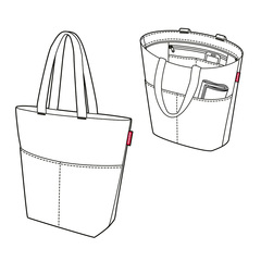 Сумка Сityshopper 2 glencheck red
