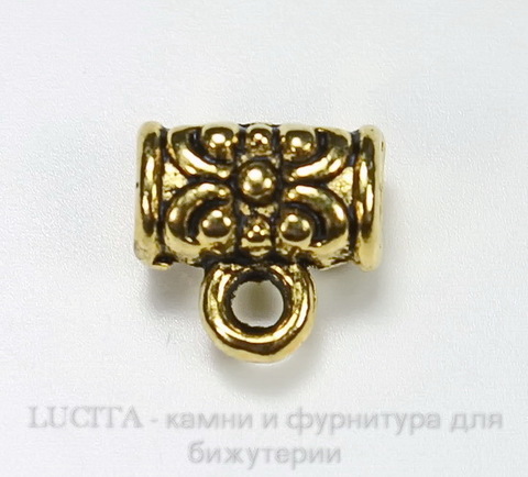 Бейл 7х4 мм (цвет - античное золото)