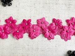 Кружево плетёное, ш. 9 см.