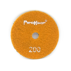 74-5-020 Круг алмазный гибкий шлифовальный АГШК / ЧЕРЕПАШКА, 100 мм, № 200, сухая шлифовка (РемоКолор)