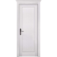 Купить Межкомнатная дверь массив сосны Андромеда Браш белый айсберг эмаль глухая