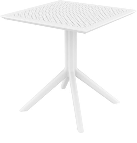 Стол пластиковый Siesta Contract Sky Table 70, белый
