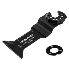 Насадка для МФИ ПРАКТИКА режущая Т-образная, BiM, по металлу и дереву, 44 мм, крупный зуб (240-270)