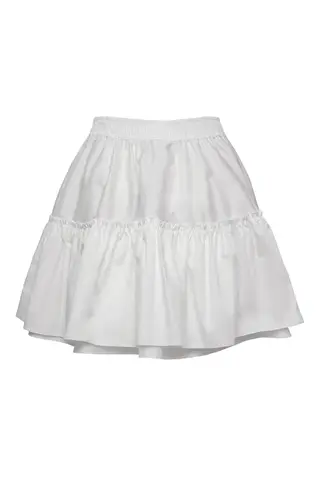 «Doll skirt» юбка с воланами из натурального хлопка