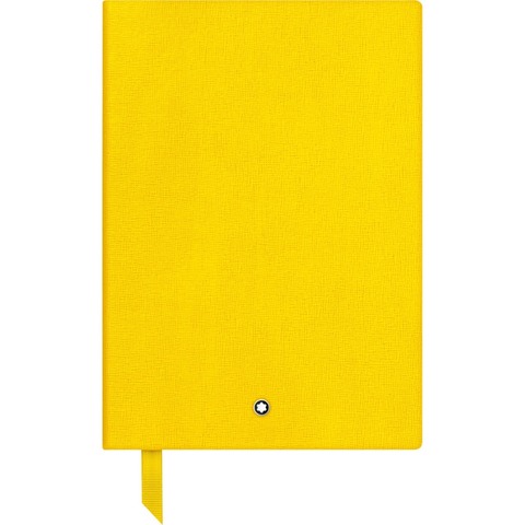 Записная книжка А5 желтого цвета, линованные страницы