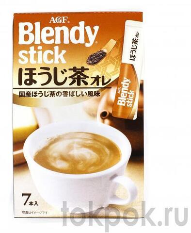 Жаренный зеленый чай с молоком Blendy Hojicha, 70 гр