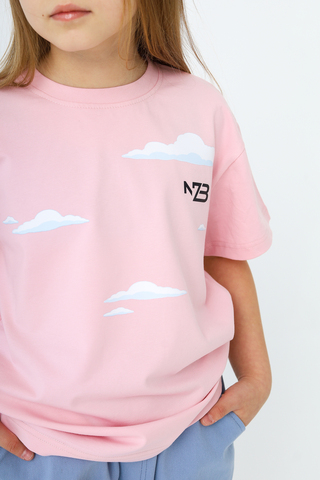 Футболка Cloud, розовая