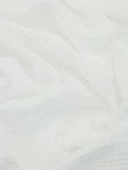 Ткань Муслин, 120 гр/м2, 100% хлопок, ш. 130 см, белый